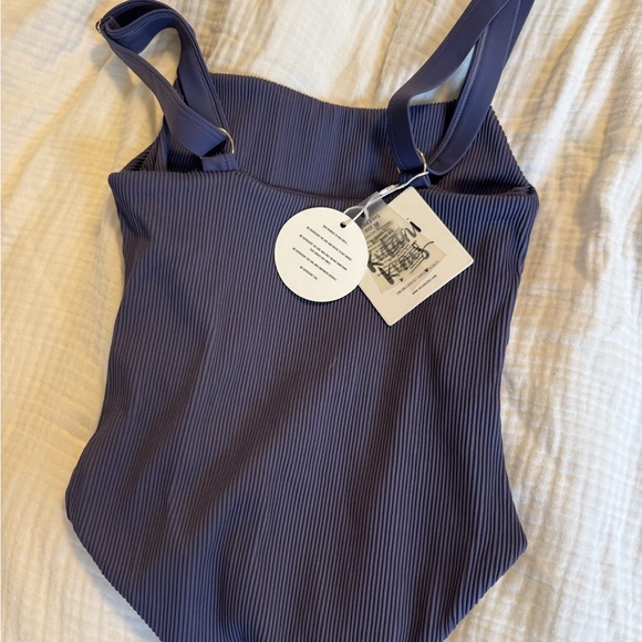 Kulani Blue One Piece Swimsuit - Picture 3 of 5